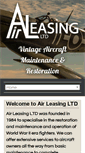 Mobile Screenshot of airleasing.co.uk